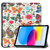 Husa tableta pentru iPad 10 (2022) 10.9, Techsuit FoldPro, Butterfly