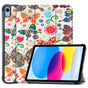 Husa tableta pentru iPad 10 (2022) 10.9, Techsuit FoldPro, Butterfly