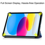 Husa tableta pentru iPad 10 (2022) 10.9, Techsuit FoldPro, Butterfly