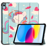 Husa tableta pentru iPad 10 (2022) 10.9, Techsuit FoldPro, Butterfly