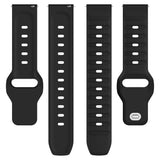 Curea pentru Garmin Venu 2, Techsuit Watchband 22mm (W050), negru