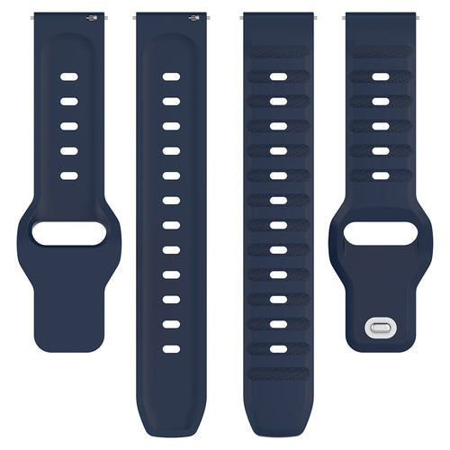Curea pentru Garmin Venu 2, Techsuit Watchband 22mm (W050), bleumarin