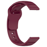 Curea pentru Garmin Venu 2, Techsuit Watchband 22mm (W050), bordo