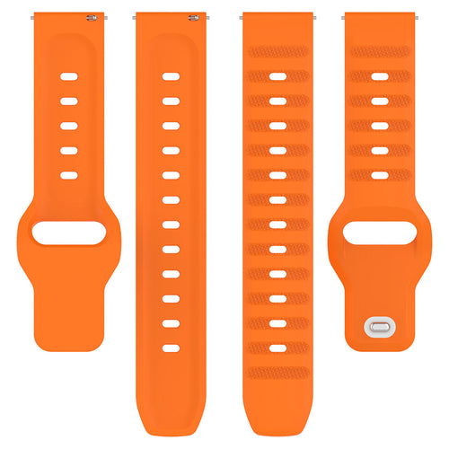 Curea pentru Garmin Venu 2, Techsuit Watchband 22mm (W050), portocaliu