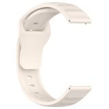 Curea pentru Garmin vivoactive 3, Techsuit Watchband 20mm (W050), bej