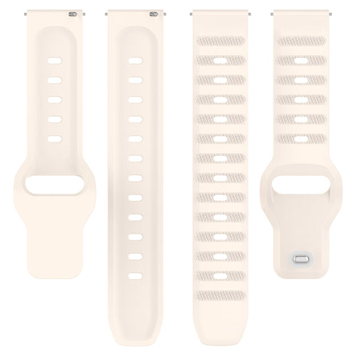 Curea pentru Garmin vivoactive 3, Techsuit Watchband 20mm (W050), bej