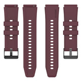 Curea pentru Garmin Venu 2, Techsuit Watchband 22mm (W026), bordo