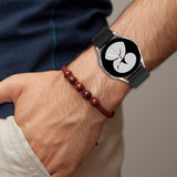 Curea pentru Garmin Venu 2, Techsuit Watchband 22mm (W026), bordo