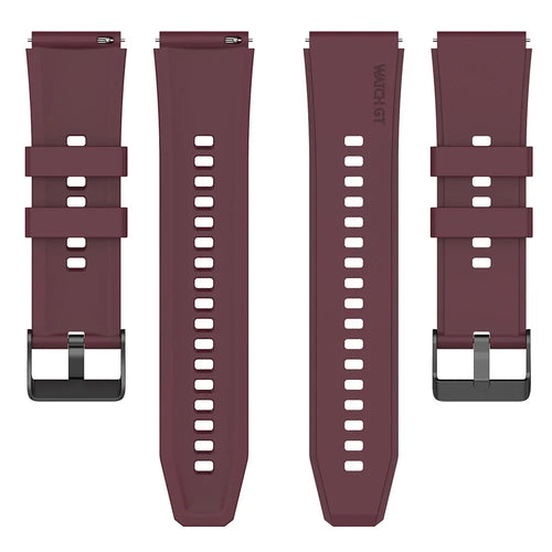 Curea pentru Garmin vivoactive 3, Techsuit Watchband 20mm (W026), bordo
