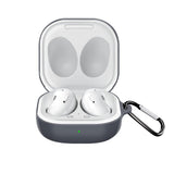Husa pentru pentru Samsung Galaxy Buds FE / 2 Pro / 2 / Live / Pro, Smooth Ultrathin Material, Techsuit, negru