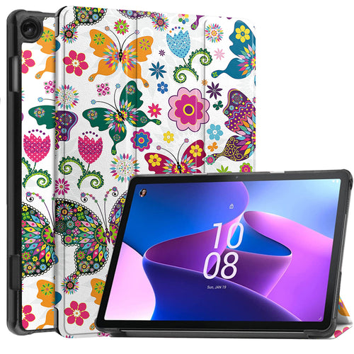 Husa tableta pentru Lenovo Tab M10 3rd Gen (TB328FU/TB328XU), Techsuit FoldPro, Butterfly