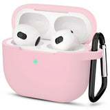 Husa casti pentru AirPods 3, Techsuit Silicone Case Smooth Ultrathin Material, gri