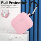 Husa casti pentru AirPods 3, Techsuit Silicone Case Smooth Ultrathin Material, gri