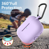 Husa casti pentru AirPods Pro 1/2, Techsuit Silicone Case Smooth Ultrathin Material, gri
