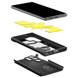 Husa pentru Samsung Galaxy S23 Ultra, Spigen Tough Armor (ACS05623), negru