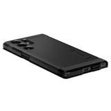 Husa pentru Samsung Galaxy S23 Ultra, Spigen Tough Armor (ACS05623), negru
