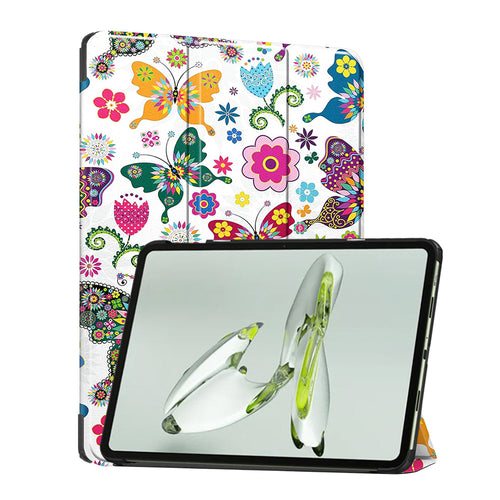 Husa tableta pentru OnePlus Pad Go, Techsuit FoldPro, Butterfly