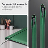 Geanta laptop Spigen Valentinus Sleeve (AFA06420), pentru Laptop 15, verde