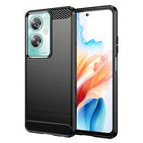 Husa pentru OPPO A79 5G, Techsuit Carbon Silicone, albastru