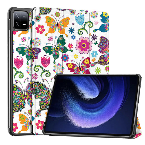 Husa tableta pentru Xiaomi Pad 6, Techsuit FoldPro, Butterfly