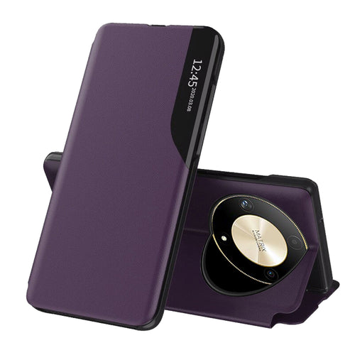 Husa pentru Honor Magic6 Lite, Techsuit eFold Series, mov