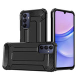 Husa pentru Samsung Galaxy A15 4G, Techsuit Hybrid Armor, negru