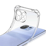 Husa pentru Xiaomi Mi 11 Lite, Techsuit Shockproof Clear Silicone, transparenta