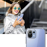Husa pentru Xiaomi Mi 11 Lite, Techsuit Shockproof Clear Silicone, transparenta