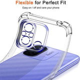 Husa pentru Xiaomi Redmi 12C, Techsuit Shockproof Clear Silicone, transparenta