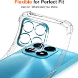 Husa pentru Honor X8a, Techsuit Shockproof Clear Silicone, transparenta