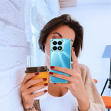 Husa pentru Honor X8a, Techsuit Shockproof Clear Silicone, transparenta