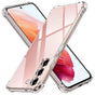 Husa pentru Samsung Galaxy S22 5G, Techsuit Shockproof Clear Silicone, transparenta