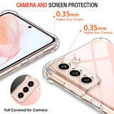 Husa pentru Samsung Galaxy S22 5G, Techsuit Shockproof Clear Silicone, transparenta