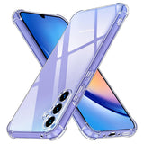 Husa pentru Samsung Galaxy A34 5G, Techsuit Shockproof Clear Silicone, transparenta