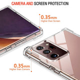 Husa pentru Samsung Galaxy Note 20 Ultra 5G, Techsuit Shockproof Clear Silicone, transparenta