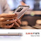 Husa pentru Samsung Galaxy Note 20 Ultra 5G, Techsuit Shockproof Clear Silicone, transparenta