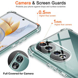Husa pentru Honor 90, Techsuit Shockproof Clear Silicone, transparenta