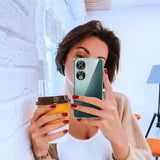 Husa pentru Honor 90, Techsuit Shockproof Clear Silicone, transparenta