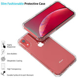 Husa pentru iPhone XR, Techsuit Shockproof Clear Silicone, transparenta