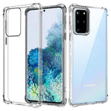 Husa pentru Samsung Galaxy S20 Plus, Techsuit Shockproof Clear Silicone, transparenta
