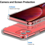 Husa pentru iPhone 11, Techsuit Shockproof Clear Silicone, transparenta