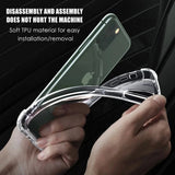 Husa pentru iPhone 13 Pro, Techsuit Shockproof Clear Silicone, transparenta