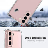 Husa pentru Samsung Galaxy S21 5G, Techsuit Shockproof Clear Silicone, transparenta
