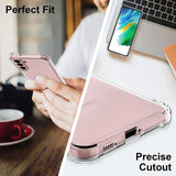 Husa pentru Samsung Galaxy S21 5G, Techsuit Shockproof Clear Silicone, transparenta