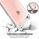 Husa pentru iPhone 5/ 5s/ SE, Techsuit Shockproof Clear Silicone, transparenta