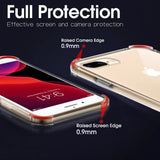Husa pentru iPhone 8 Plus, Techsuit Shockproof Clear Silicone, transparenta