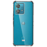 Husa pentru Motorola Edge 40 Neo, Techsuit Shockproof Clear Silicone, transparenta