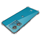 Husa pentru Motorola Edge 40 Neo, Techsuit Shockproof Clear Silicone, transparenta