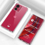 Husa pentru Motorola Edge 40, Techsuit Shockproof Clear Silicone, transparenta