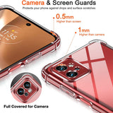 Husa pentru Motorola Moto G32, Techsuit Shockproof Clear Silicone, transparenta